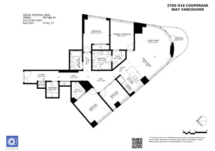 Photo 40 at 2705 - 918 Cooperage Way, Yaletown, Vancouver West