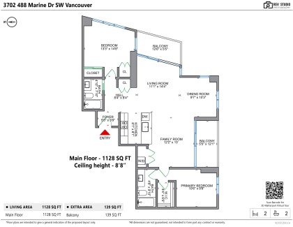 Photo 21 at 3702 - 488 Sw Marine Drive, Marpole, Vancouver West