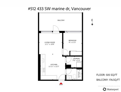 Photo 24 at 512 - 433 Sw Marine Drive, Marpole, Vancouver West