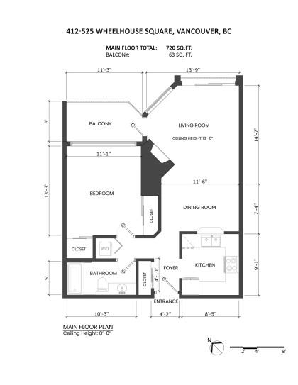 Photo 17 at 412 - 525 Wheelhouse Square, False Creek, Vancouver West