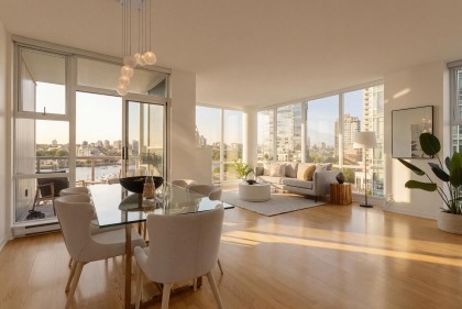 Photo 1 at 702 - 1099 Marinaside Crescent, Yaletown, Vancouver West