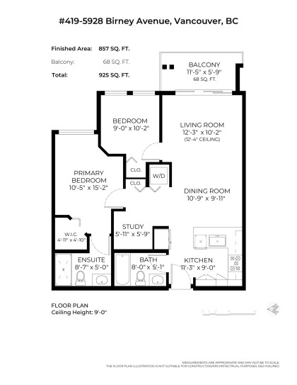 Photo 24 at 419 - 5928 Birney Avenue, University VW, Vancouver West