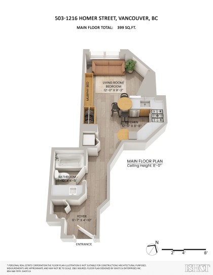 Photo 16 at 503 - 1216 Homer Street, Yaletown, Vancouver West