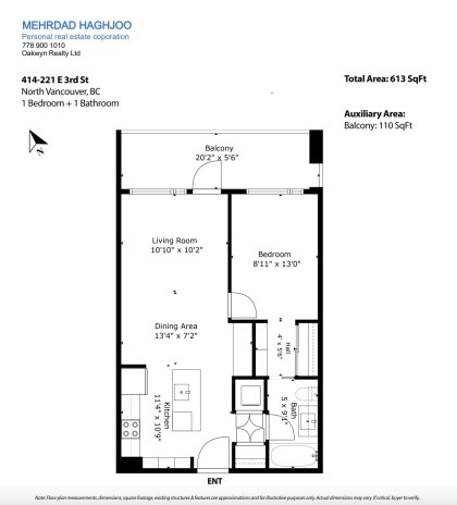 Photo 8 at 414 - 221 E 3rd Street, Lower Lonsdale, North Vancouver