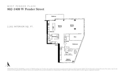 Photo 31 at 802 - 1409 W Pender Street, Coal Harbour, Vancouver West