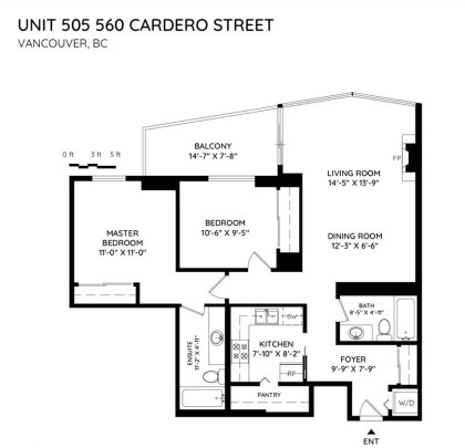 Photo 12 at 505 - 560 Cardero Street, Coal Harbour, Vancouver West