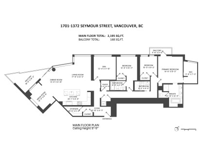 Photo 38 at 1701 - 1372 Seymour Street, Downtown VW, Vancouver West