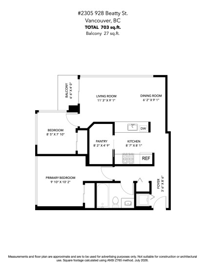 Photo 36 at 2305 - 928 Beatty Street, Yaletown, Vancouver West