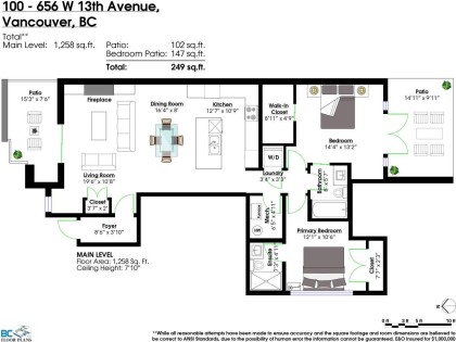 Photo 3 at 100 - 656 W 13th Avenue, Fairview VW, Vancouver West