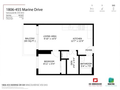Photo 24 at 1806 - 455 Sw Marine Drive, Marpole, Vancouver West
