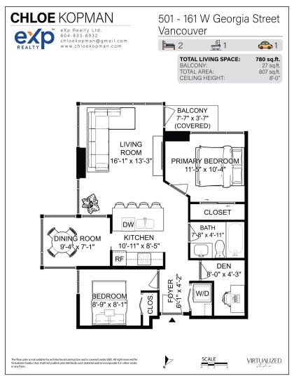 Photo 31 at 501 - 161 W Georgia Street, Downtown VW, Vancouver West