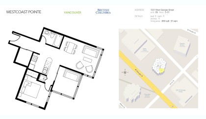 Photo 24 at 2509 - 1331 W Georgia Street, Coal Harbour, Vancouver West