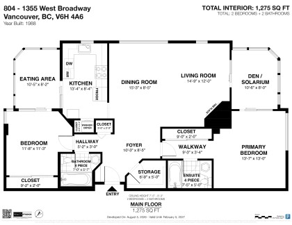 Photo 26 at 804 - 1355 W Broadway, Fairview VW, Vancouver West