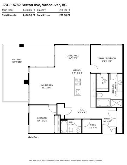 Photo 25 at 1701 - 5782 Berton Avenue, University VW, Vancouver West