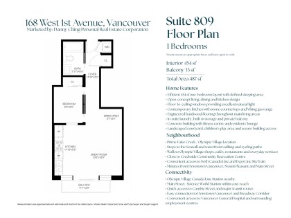 Photo 2 at 809 - 168 W 1st Avenue, False Creek, Vancouver West