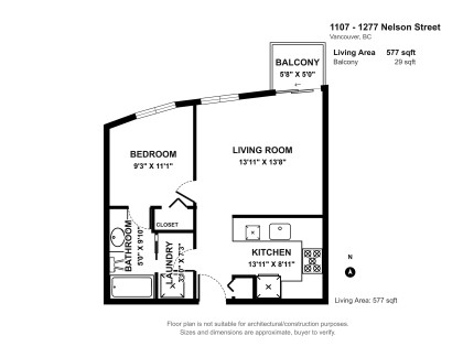 Photo 26 at 1107 - 1277 Nelson Street, West End VW, Vancouver West