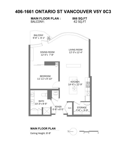 Photo 23 at 406 - 1661 Ontario Street, False Creek, Vancouver West