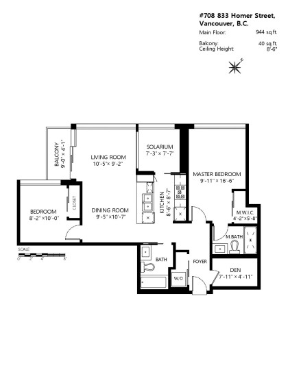 Photo 40 at 708 - 833 Homer Street, Downtown VW, Vancouver West