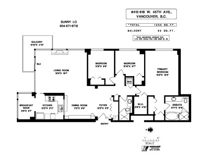 Photo 37 at 412 - 618 W 45th Avenue, Oakridge VW, Vancouver West