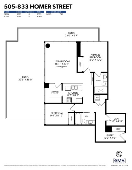 Photo 20 at 505 - 833 Homer Street, Downtown VW, Vancouver West