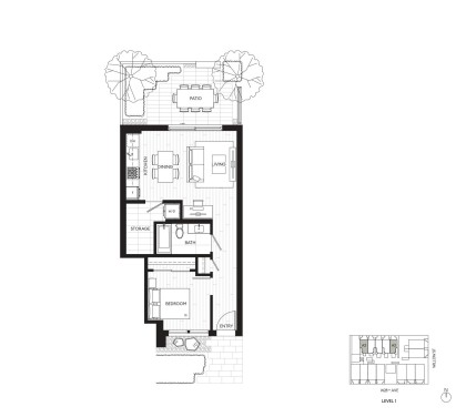 Photo 1 at 103 - 4383 Willow Street, Cambie, Vancouver West