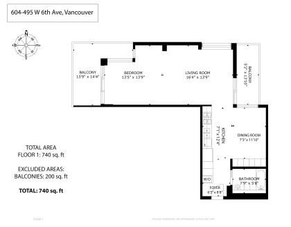 Photo 31 at 604 - 495 W 6th Avenue, False Creek, Vancouver West