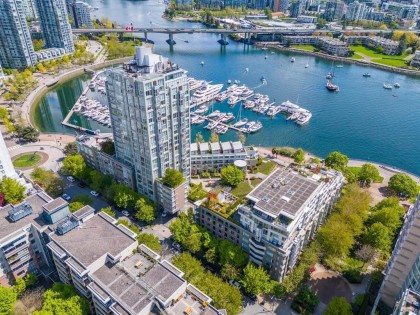 Photo 1 at 608 - 1228 Marinaside Crescent Street, Yaletown, Vancouver West