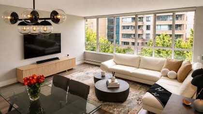 Photo 8 at 608 - 1228 Marinaside Crescent Street, Yaletown, Vancouver West
