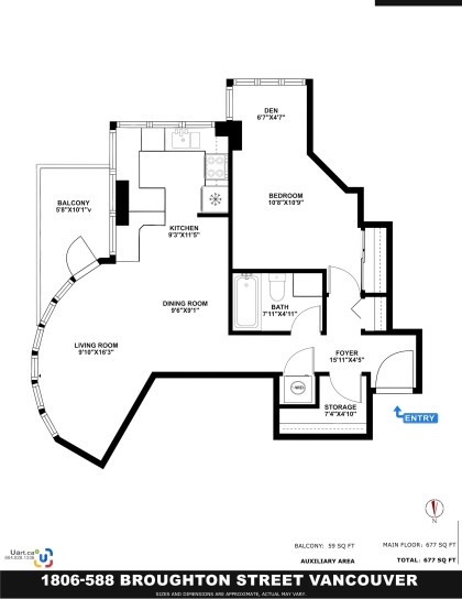 Photo 34 at 1806 - 588 Broughton Street, Coal Harbour, Vancouver West