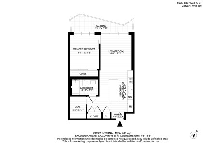 Photo 30 at 605 - 889 Pacific Street, Downtown VW, Vancouver West
