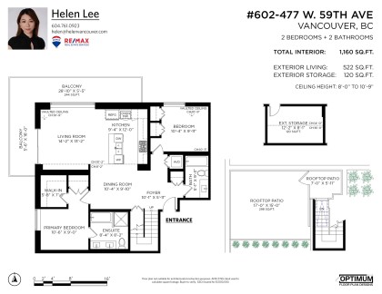 Photo 2 at 602 - 477 W 59th Avenue, South Cambie, Vancouver West