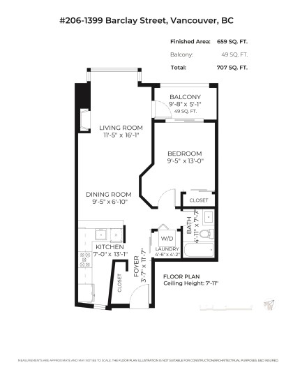 Photo 31 at 206 - 1399 Barclay Street, West End VW, Vancouver West