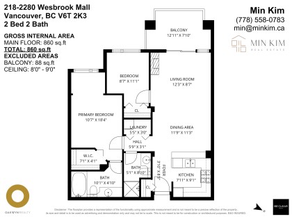 Photo 26 at 218 - 2280 Wesbrook Mall, University VW, Vancouver West