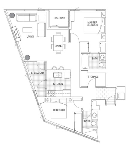 Photo 30 at 3201 - 1188 W Pender Street, Coal Harbour, Vancouver West