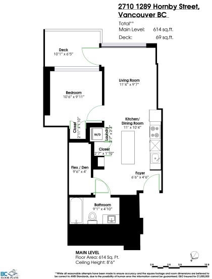 Photo 30 at 2710 - 1289 Hornby Street, Downtown VW, Vancouver West