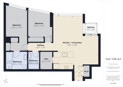 Photo 6 at 2505 455 Beach Crescent, Yaletown, Vancouver West
