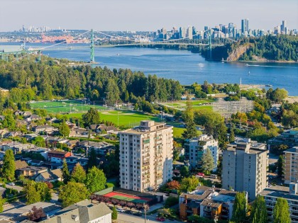 Photo 1 at 1102 - 555 13th Street, Ambleside, West Vancouver