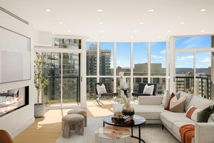 Photo 4 at 2803 - 1239 W Georgia Street, Coal Harbour, Vancouver West