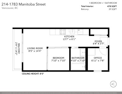 Photo 27 at 214 - 1783 Manitoba Street, False Creek, Vancouver West
