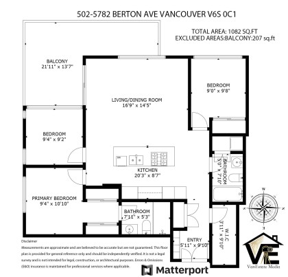 Photo 25 at 502 - 5782 Berton Avenue, University VW, Vancouver West