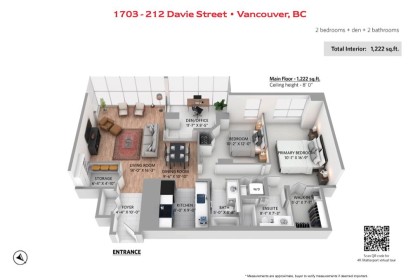 Photo 22 at 1703 - 212 Davie Street, Yaletown, Vancouver West