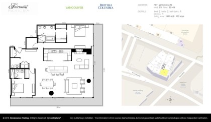 Photo 21 at 3603 - 1011 Cordova Street, Coal Harbour, Vancouver West