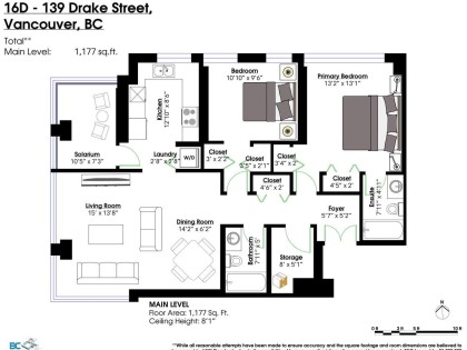 Photo 21 at 16D - 139 Drake Street, Yaletown, Vancouver West