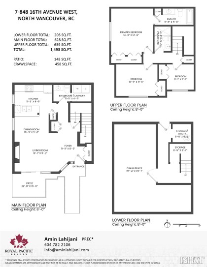 Photo 30 at 7 - 848 W 16th Street, Mosquito Creek, North Vancouver