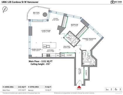 Photo 32 at 1806 - 128 W Cordova Street, Downtown VW, Vancouver West