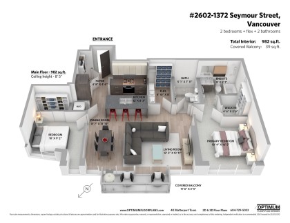 Photo 40 at 2602 - 1372 Seymour Street, Downtown VW, Vancouver West