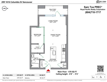 Photo 25 at 209 - 1616 Columbia Street, False Creek, Vancouver West