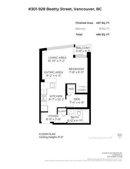 Photo 19 at 301 - 928 Beatty Street, Yaletown, Vancouver West