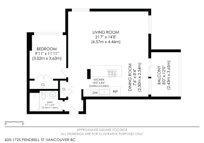 Photo 22 at 605 - 1725 Pendrell Street, West End VW, Vancouver West