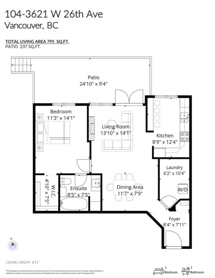 Photo 22 at 104 - 3621 W 26th Avenue, Dunbar, Vancouver West